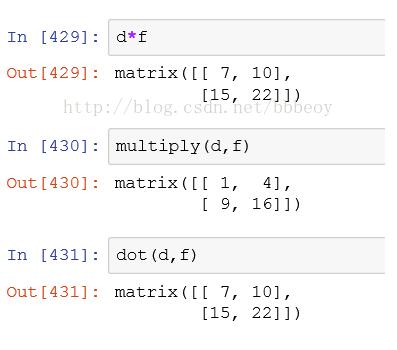 对numpy 数组和矩阵的乘法的进一步理解