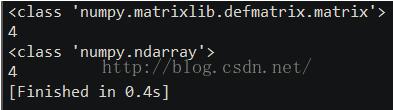 Python Numpy中数组array和矩阵matrix的示例分析