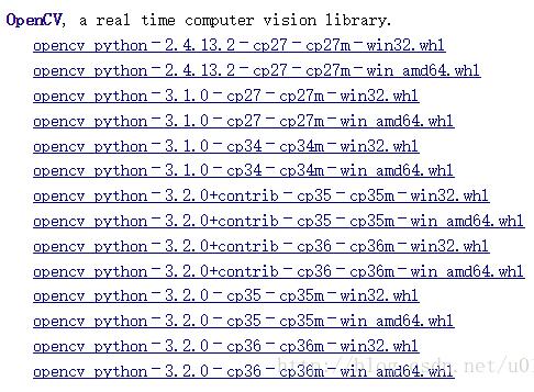 Window10+Python3.5安裝opencv的教程推薦