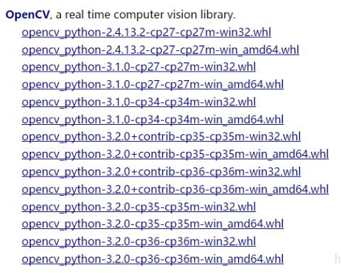 OpenCV怎么在python3.5中使用