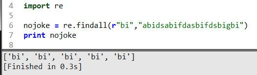 python正则的常用方法有哪些