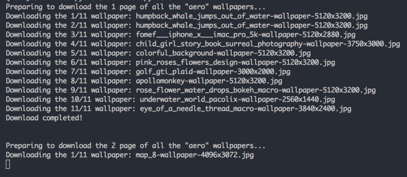 python如何实现壁纸批量下载