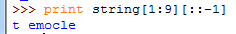Python数据类型中的“冒号“[::]——分片与步长操作示例