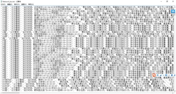 Python中如何爬取城市公交網(wǎng)絡站點數(shù)據(jù)