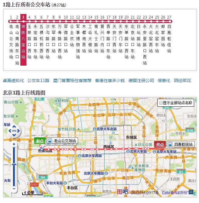 Python爬虫之如何采集城市公交、地铁站点和线路数据