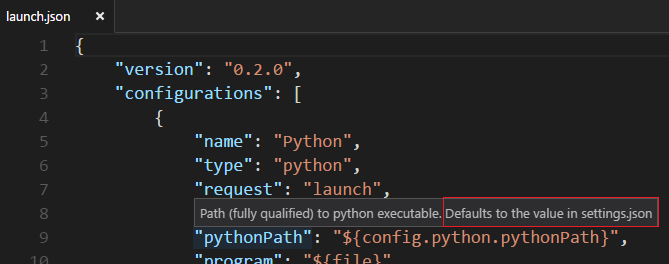 VSCode调试python程序的示例