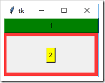 Python GUI中tkinter界面布局显示的示例分析