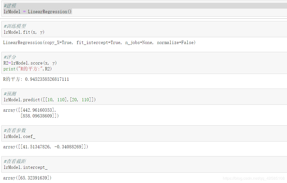 基于Jupyter notebooks采用sklearn库实现多元回归方程编程的示例分析