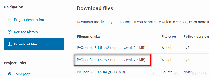 Python环境下安装PyGame和PyOpenGL的方法