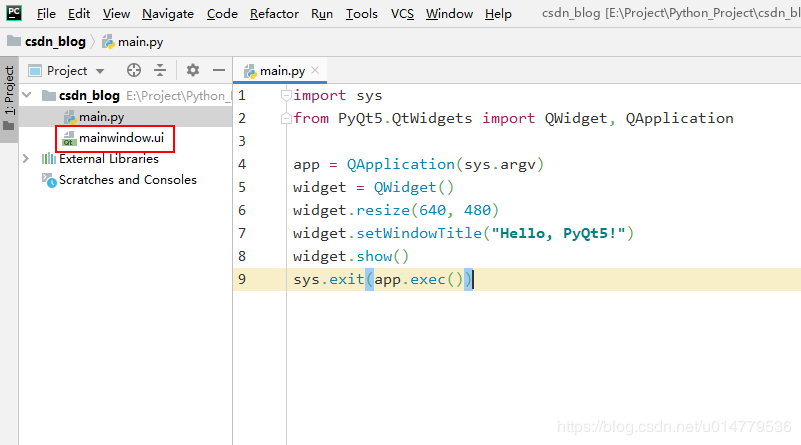 PyCharm Anaconda配置PyQt5開發(fā)環(huán)境及創(chuàng)建項目的教程詳解