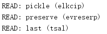 Python3 pickle对象串行化代码实例解析