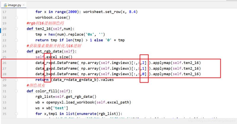 如何利用python在excel中画图的实现方法