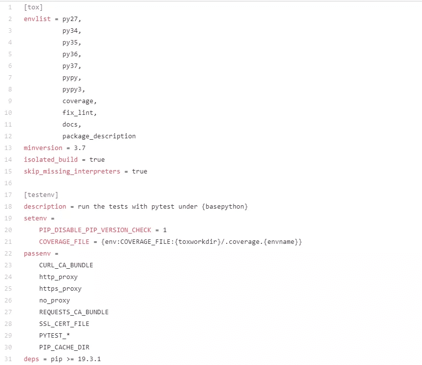 Python任务自动化工具tox使用教程