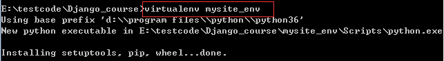 Python3如何创建Django项目