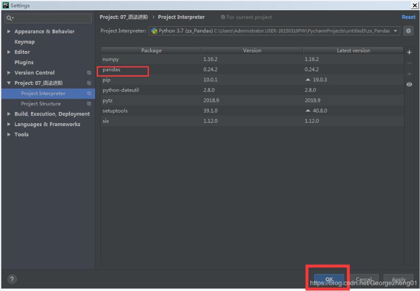 PyCharm 無法 import pandas 程序卡住的解決方式