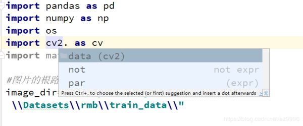 如何解决pycharm中opencv-python导入cv2后无法自动补全的问题