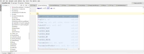 如何解决pycharm中opencv-python导入cv2后无法自动补全的问题