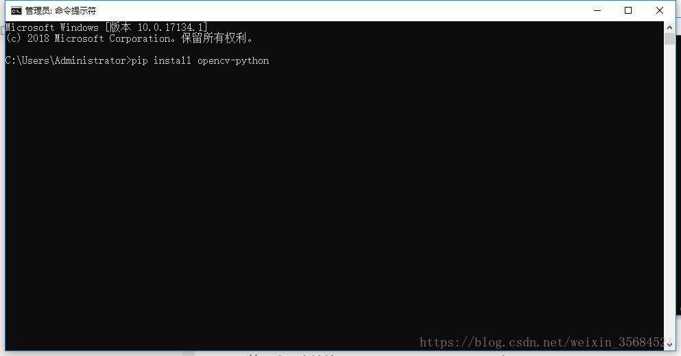 Window系统下Python如何安装OpenCV库