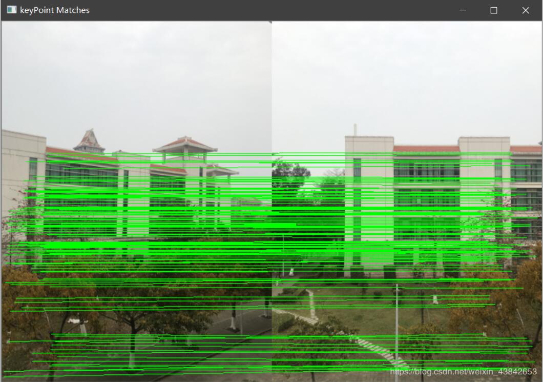 Python+OpenCV实现图像的全景拼接