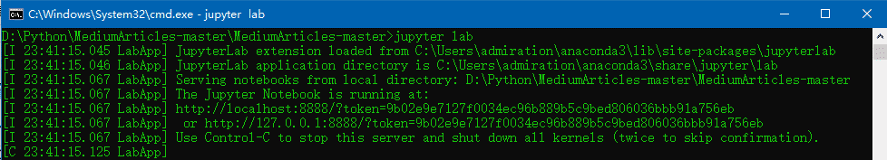 Python如何使用jupyter notebook查看ipynb文件过程