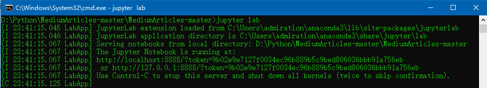 Python如何使用jupyter notebook查看ipynb文件過程