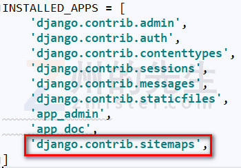 自定義Django默認(rèn)的sitemap站點(diǎn)地圖樣式