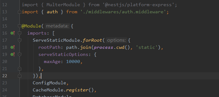 nest.js使用express需要提供多个静态目录的示例分析