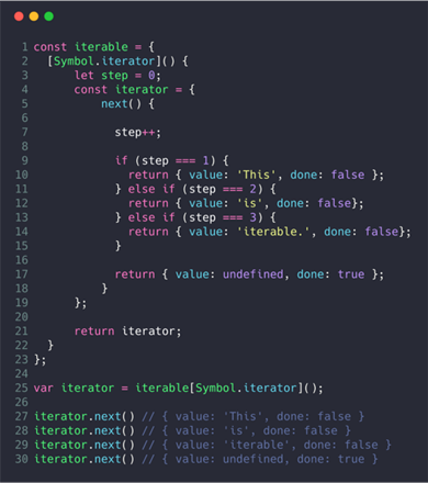 ES6中Iterators的示例分析