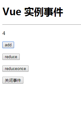 怎么在Vue中实例事件