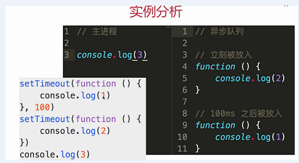 javascript中异步的实例解析