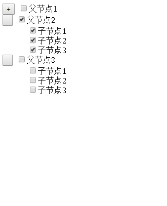 JQuery如何實(shí)現(xiàn)簡(jiǎn)單的復(fù)選框樹形結(jié)構(gòu)圖