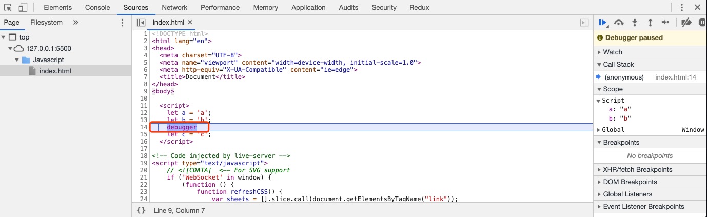 Javascript中有哪些调试技巧