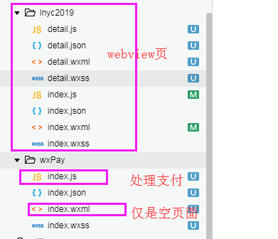 微信小程序与webview交互实现支付功能