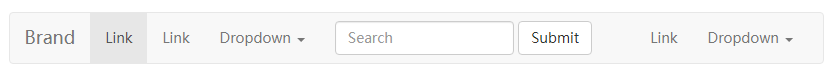 bootstrap中的导航条实例代码详解