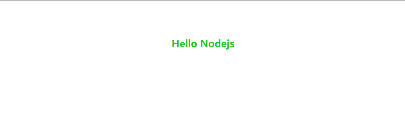 nodejs怎么搭建本地服务器并访问文件