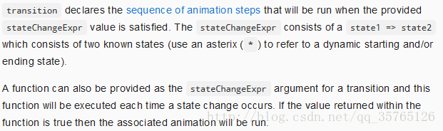 Angular4.0动画操作的示例分析