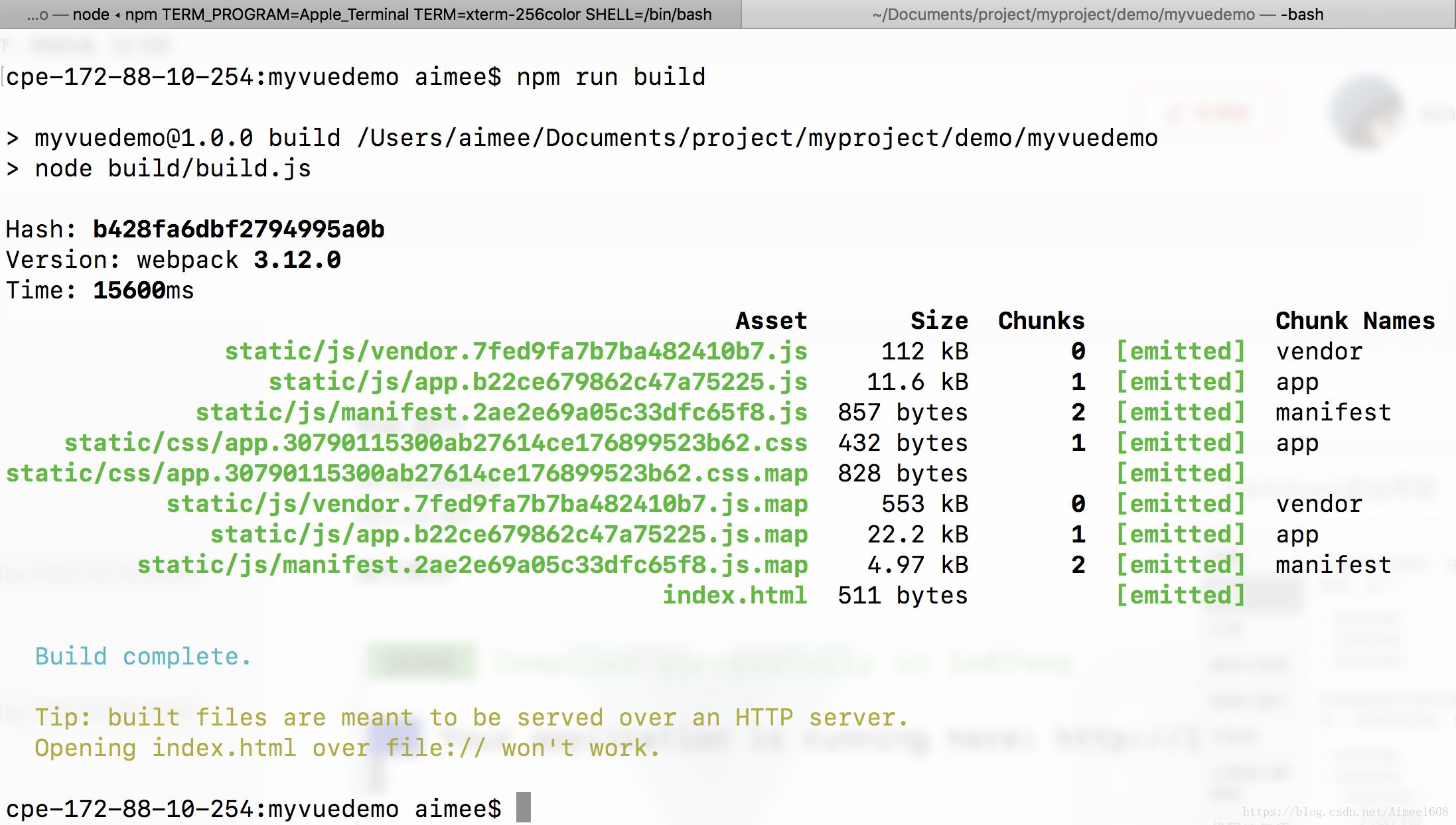 vue.js 2.*項目環(huán)境搭建、運行、打包發(fā)布的詳細步驟