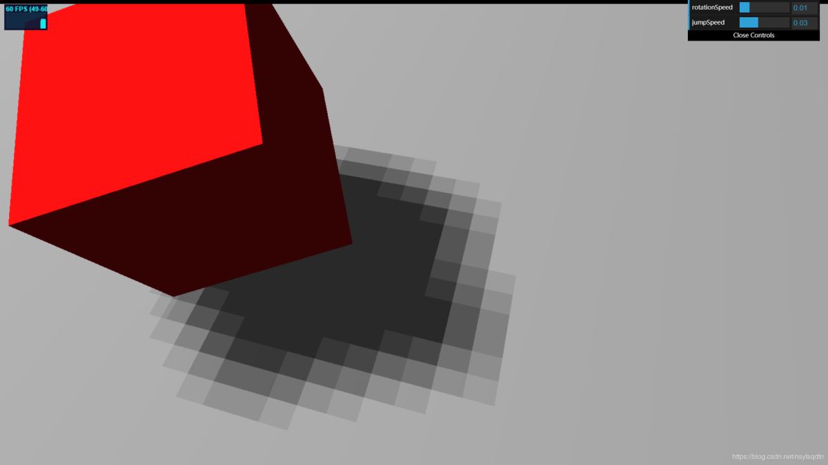 WebGL中three.js怎么实现物体的阴影动画效果