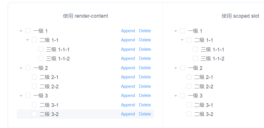 elementUI Tree 树形控件的官方使用文档