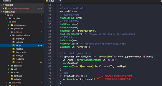 每天学点Vue源码之vm.$mount挂载函数