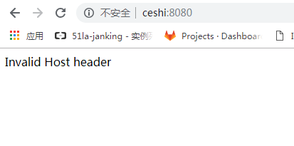 如何解决@Vue/Cli 3 Invalid Host header错误问题