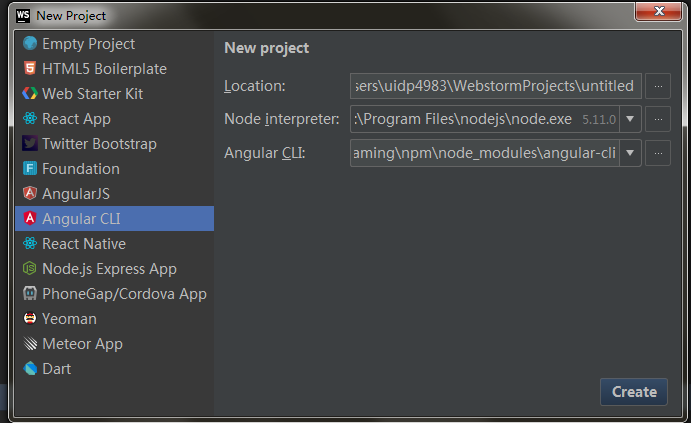 Webstorm下Angular2.0开发的示例分析