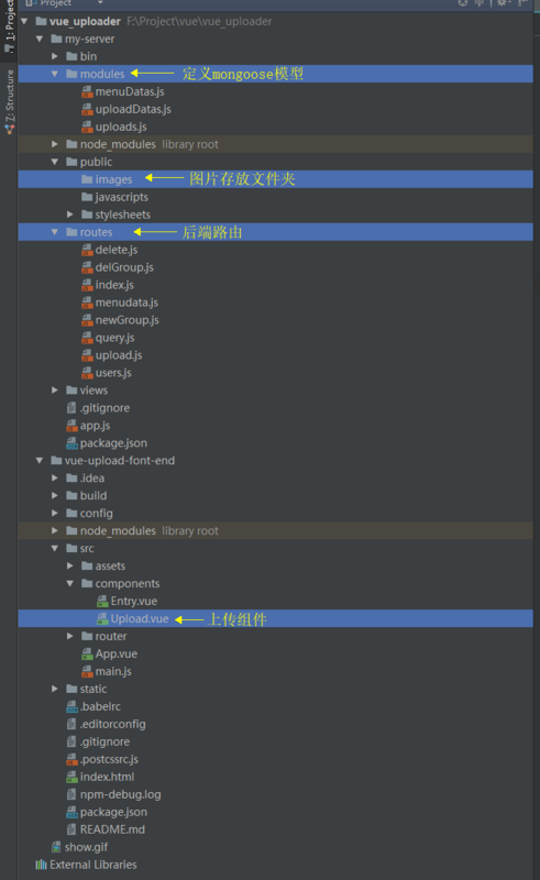 Vue + Node.js + MongoDB图片上传组件如何实现图片预览和删除功能