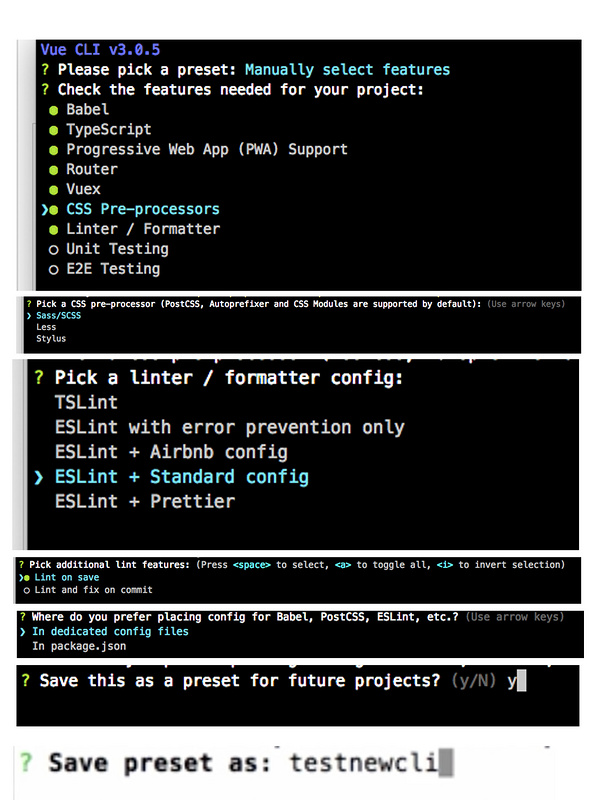 vue-cli V3.0版本如何使用