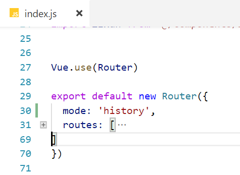 Vue中怎么利用Router去掉url中默认的锚点