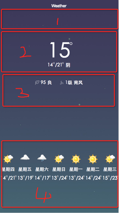 微信小程序实现天气预报功能