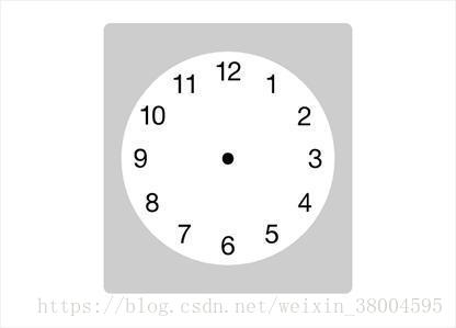 JavaScript实现仿Clock ISO时钟