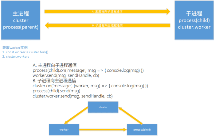 node中cluster集群的作用是什么