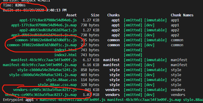 如何解决Webpack抽离第三方类库以及common的问题