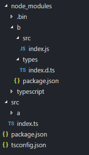 js如何捆绑TypeScript声明文件